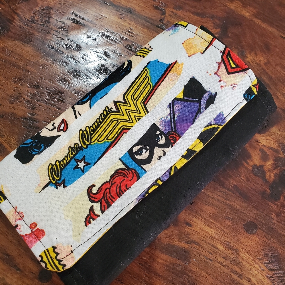 Homemade wallet superhero